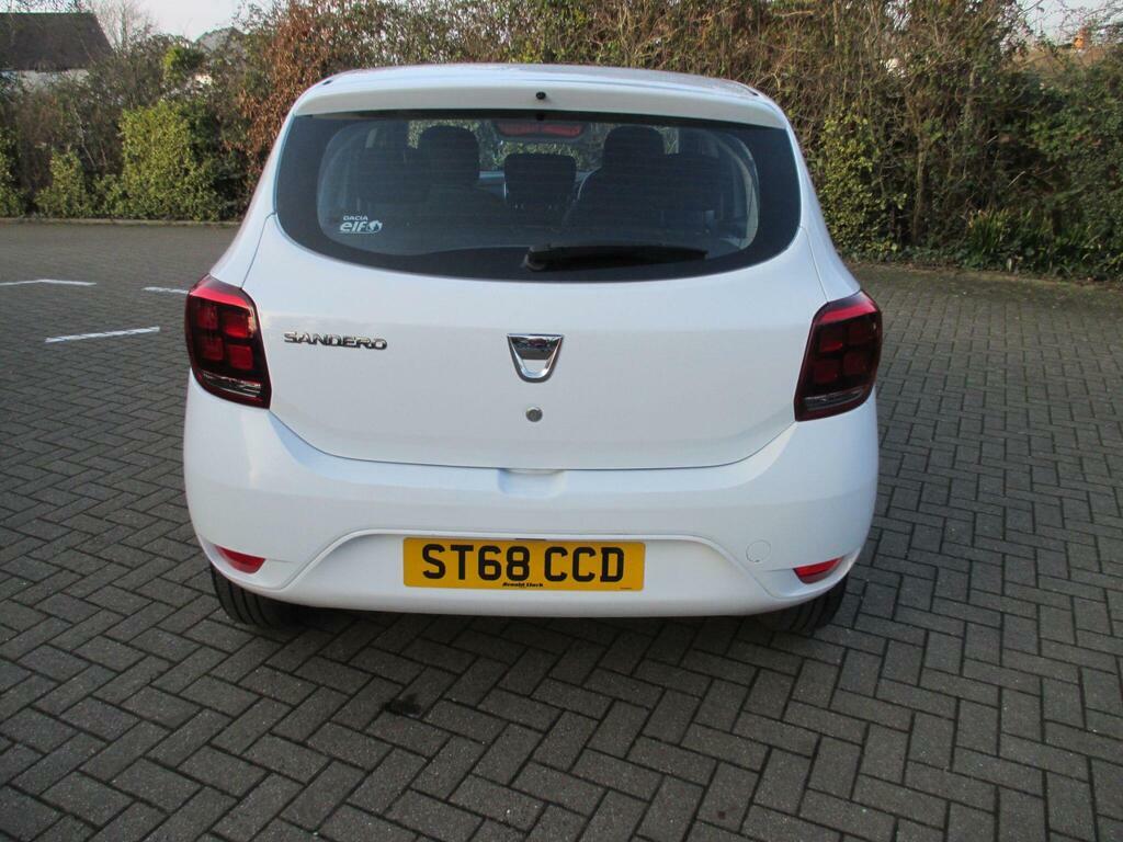 Dacia Sandero 0.9 Tce Essential Euro 6 S S ST68CCD White #4