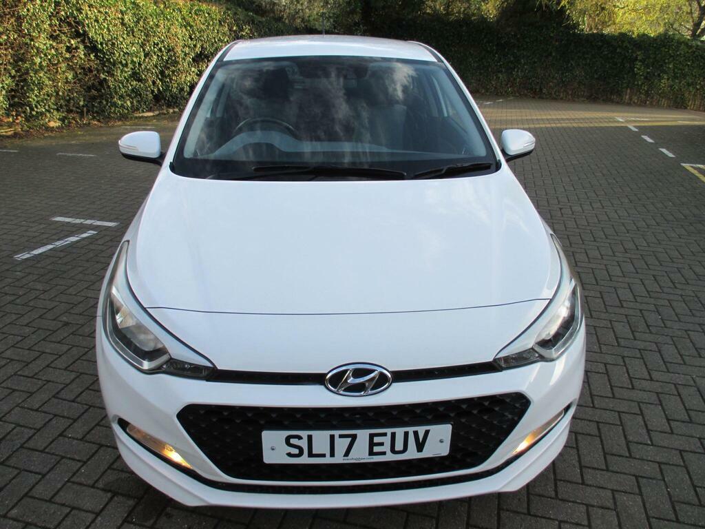 Hyundai I20 1.2 Se Euro 6 SL17EUV White #3