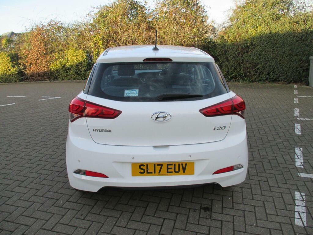 Hyundai I20 1.2 Se Euro 6 SL17EUV White #4