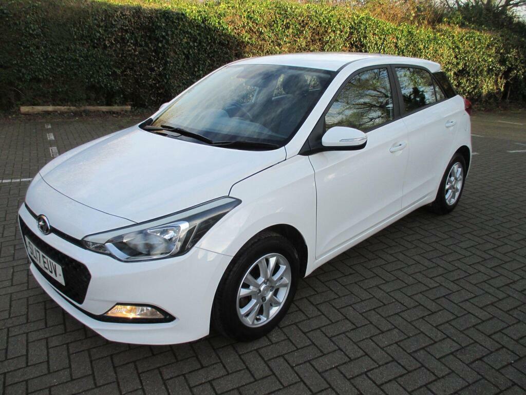 Hyundai I20 1.2 Se Euro 6 SL17EUV White #2