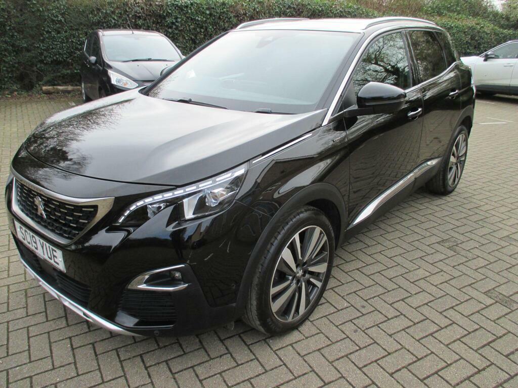 Peugeot 3008 1.2 Puretech Gt Line Euro 6 S S SC19YUE Black #2