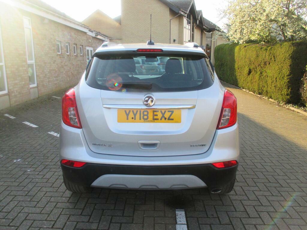 Vauxhall Mokka X 1.4I Turbo Ecotec Active Euro 6 S S YY18EXZ Silver #4