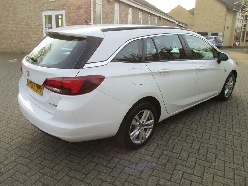 Vauxhall Astra 1.0I Turbo Ecotec Tech Line Nav Sports Tourer Euro White #5