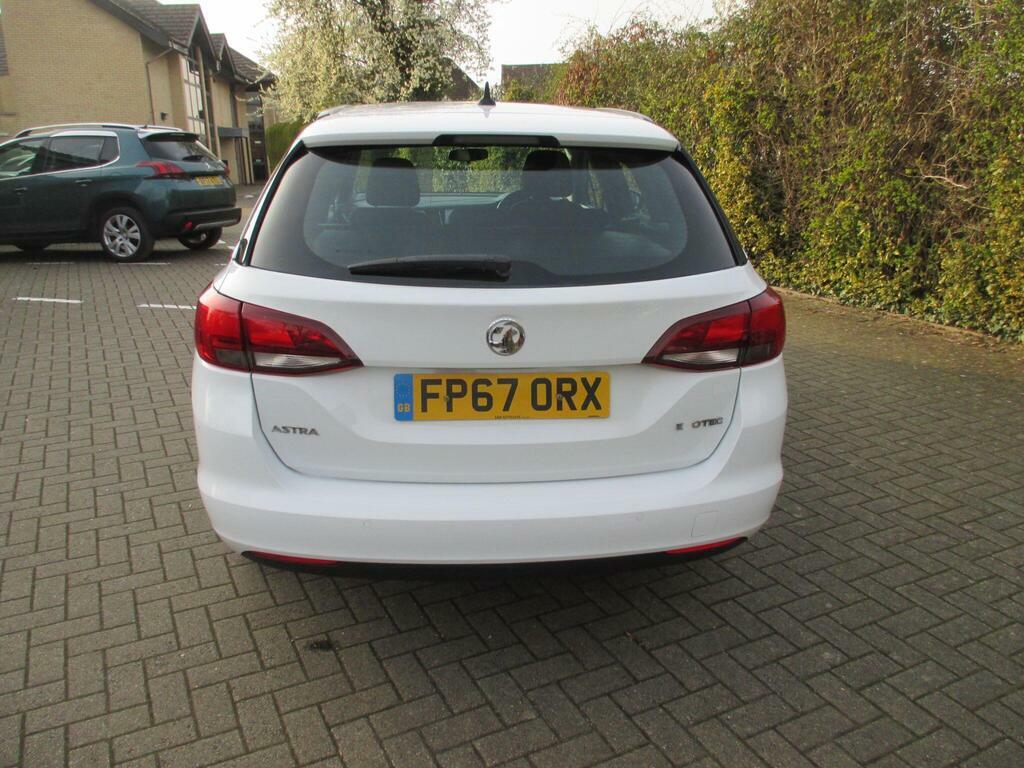 Vauxhall Astra 1.0I Turbo Ecotec Tech Line Nav Sports Tourer Euro White #4