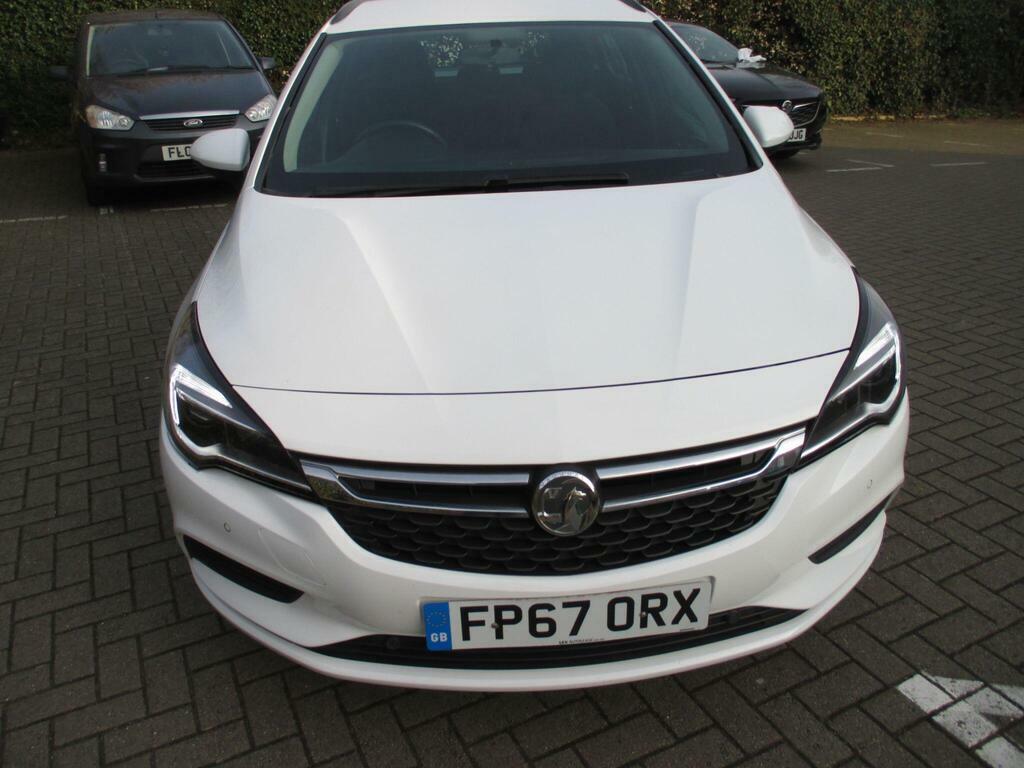 Vauxhall Astra 1.0I Turbo Ecotec Tech Line Nav Sports Tourer Euro White #3