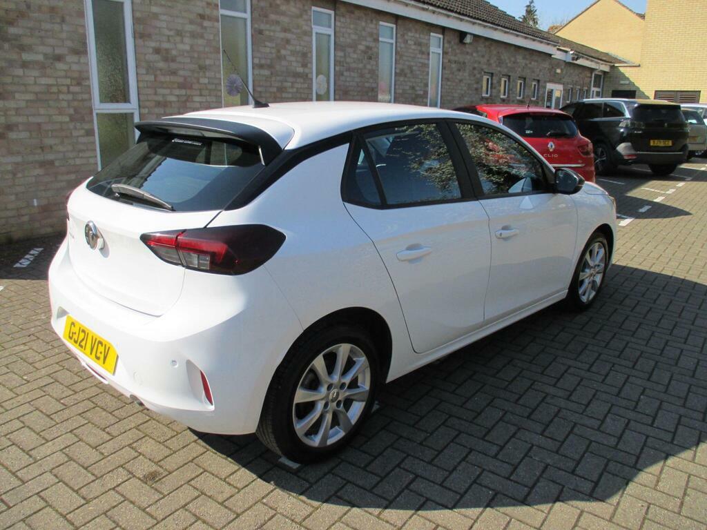 Vauxhall Corsa 1.2 Turbo Se Premium Euro 6 S S GJ21VCV White #5