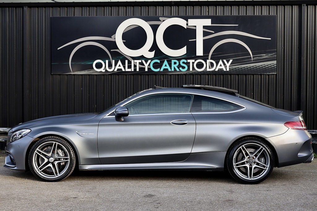 Mercedes-Benz C Class C63 4.0 V8 Amg Premium Coupe WD18SXC Grey #2