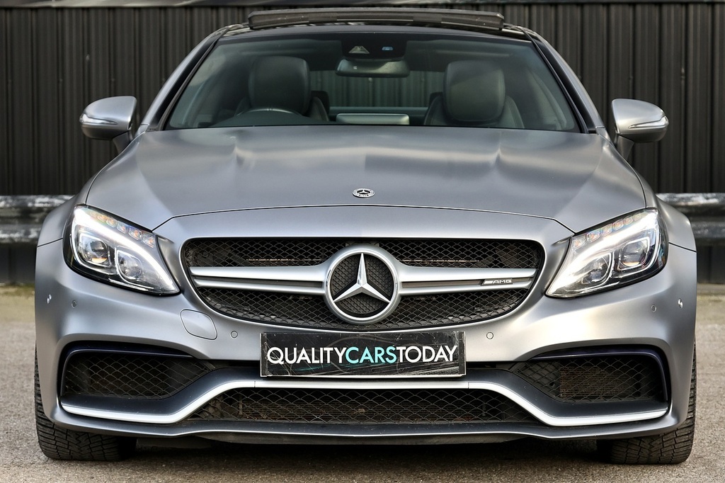 Mercedes-Benz C Class C63 4.0 V8 Amg Premium Coupe WD18SXC Grey #4