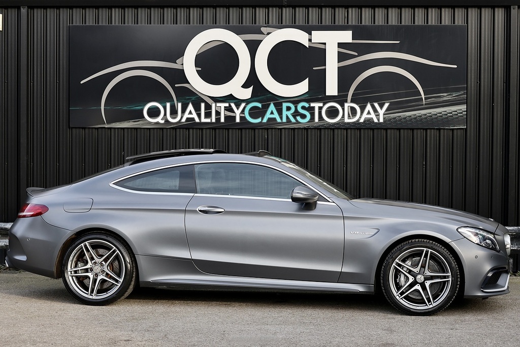 Mercedes-Benz C Class C63 4.0 V8 Amg Premium Coupe WD18SXC Grey #6
