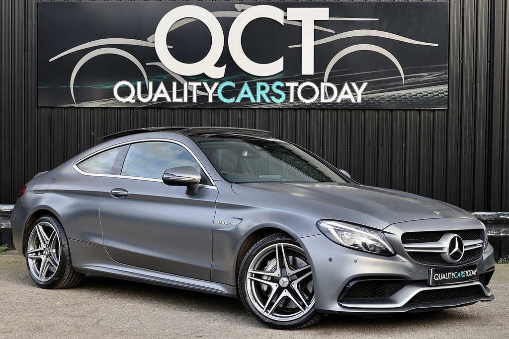 Mercedes-Benz C Class C63 4.0 V8 Amg Premium Coupe Grey