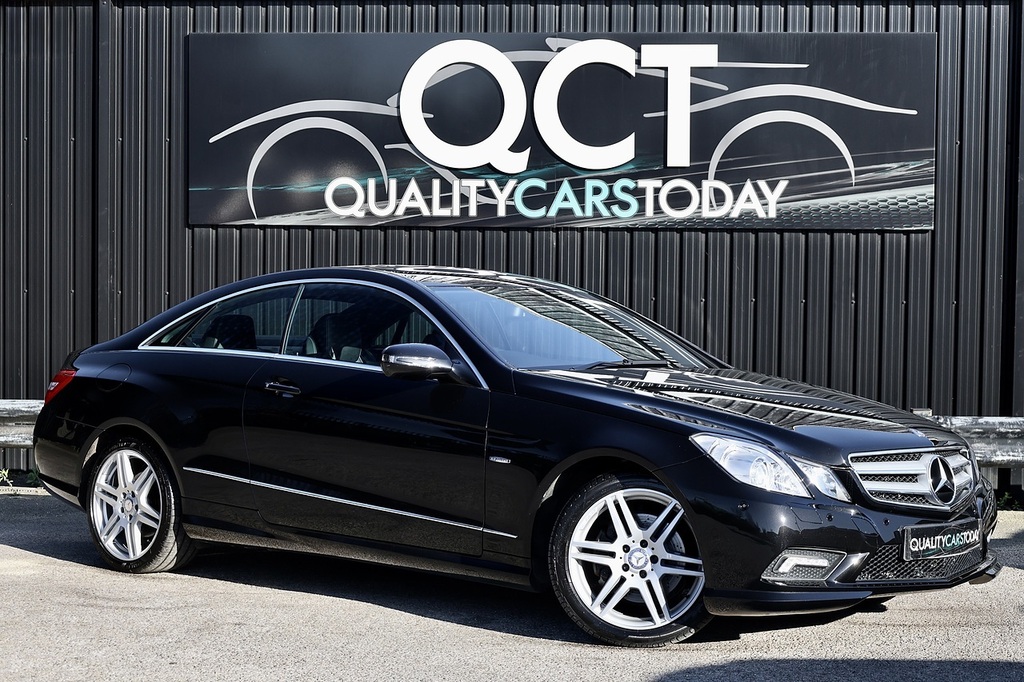 Mercedes-Benz E Class E350 Cdi Amg Sport Coupe Black