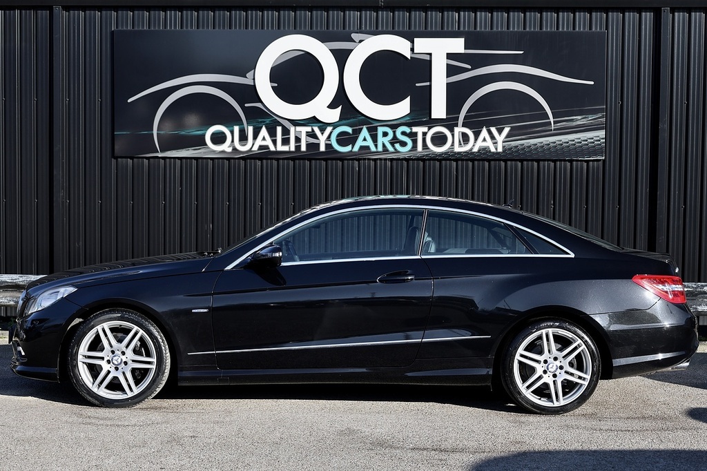 Mercedes-Benz E Class E350 Cdi Amg Sport Coupe Black #2