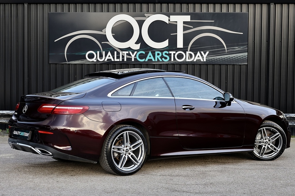 Mercedes-Benz E Class E220d Amg Line Premium Coupe SO18OCD Red #6