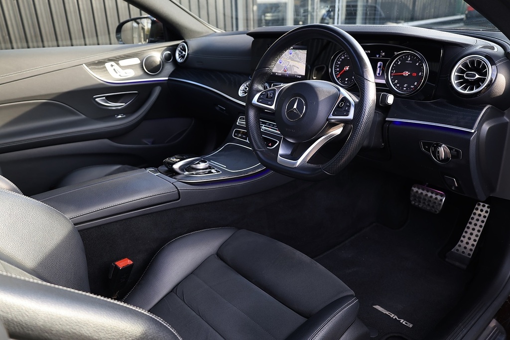 Mercedes-Benz E Class E220d Amg Line Premium Coupe SO18OCD Red #2