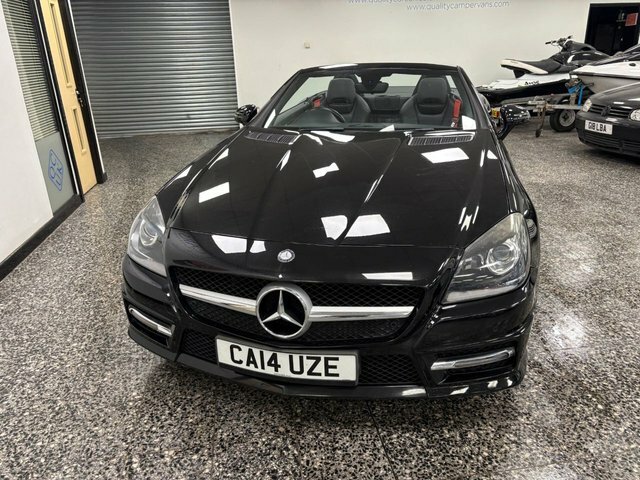 Mercedes-Benz SLK 2.1 Slk250 Cdi Amg Sport Convertible G- CA14UZE Black #6