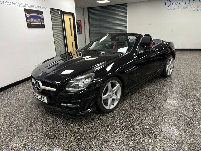 Mercedes-Benz SLK 2.1 Slk250 Cdi Amg Sport Convertible G- CA14UZE Black #3