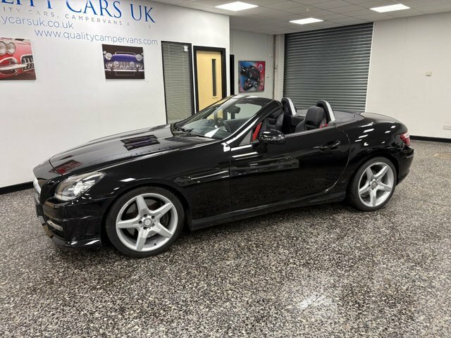 Mercedes-Benz SLK 2.1 Slk250 Cdi Amg Sport Convertible G- CA14UZE Black #4