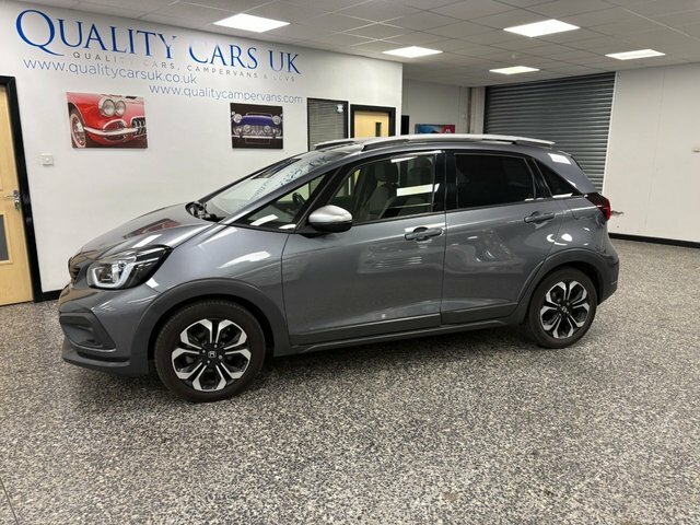 Honda Jazz 1.5 H I-mmd Crosstar Ex Hatchback Hybri PO21YFG Grey #3