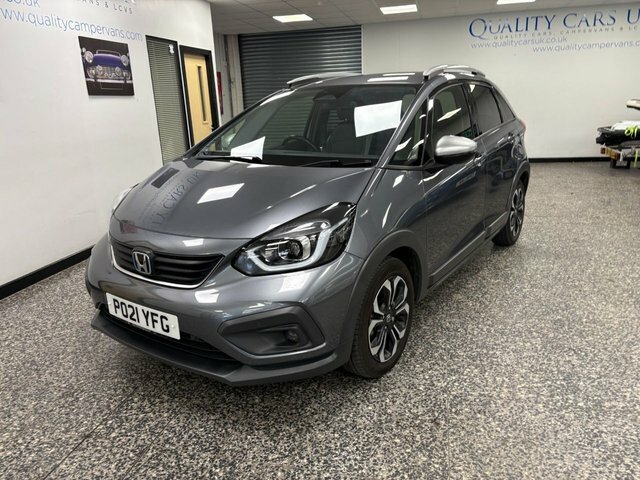 Honda Jazz 1.5 H I-mmd Crosstar Ex Hatchback Hybri PO21YFG Grey #5