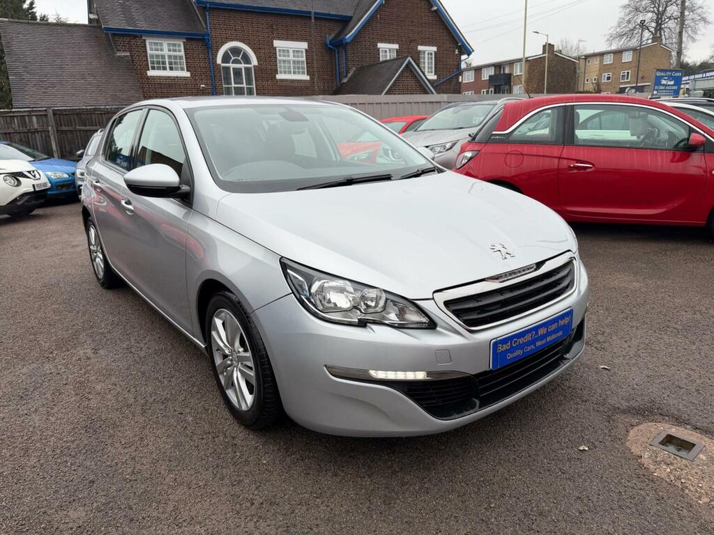 Peugeot 308 Hatchback 1.6 Bluehdi Active Euro 6 Ss 201 KM66TZD Silver #2