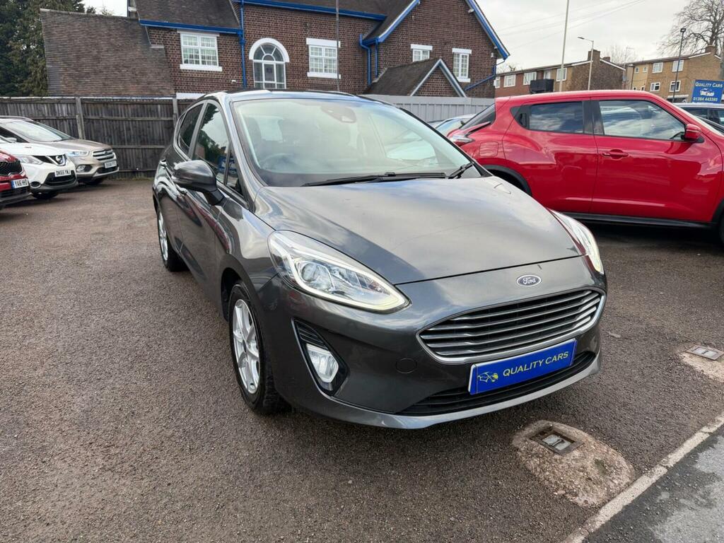 Ford Fiesta Hatchback 1.1 Ti-vct Zetec Euro 6 Ss 2019 MX19UZY Grey #2