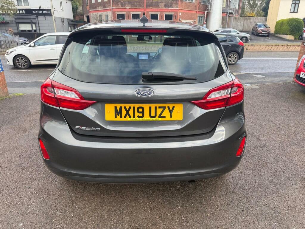 Ford Fiesta Hatchback 1.1 Ti-vct Zetec Euro 6 Ss 2019 MX19UZY Grey #6