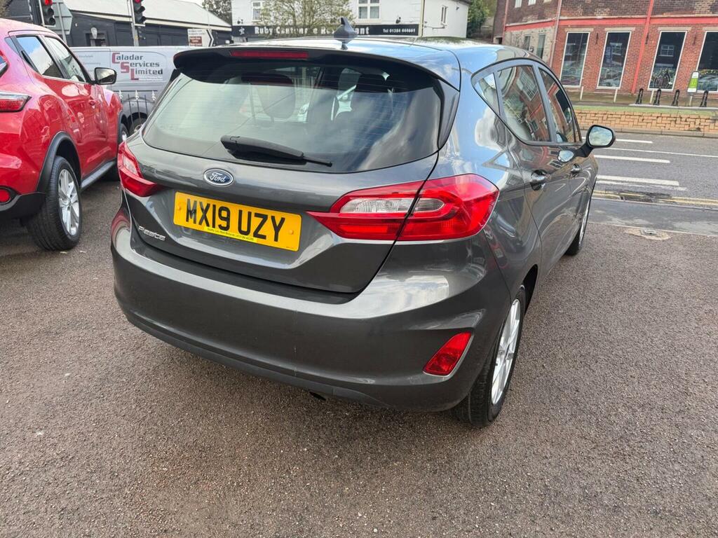 Ford Fiesta Hatchback 1.1 Ti-vct Zetec Euro 6 Ss 2019 MX19UZY Grey #4