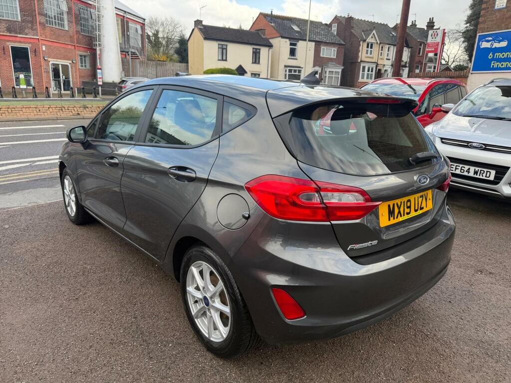 Ford Fiesta Hatchback 1.1 Ti-vct Zetec Euro 6 Ss 2019 MX19UZY Grey #5