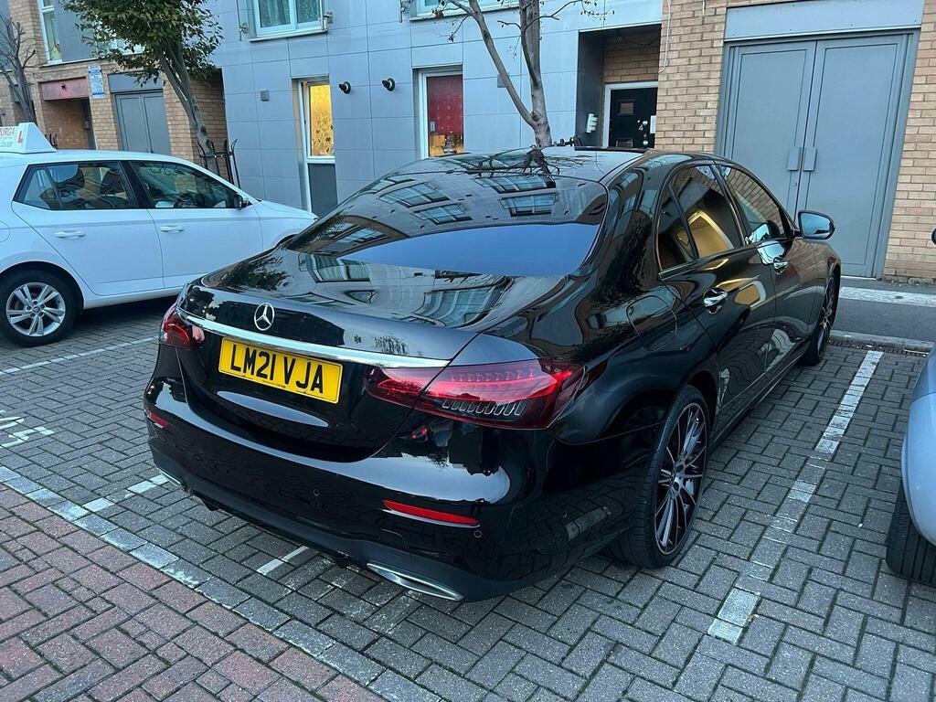 Mercedes-Benz E Class 2.0 E220d Amg Line Night Edition Premium Plus G- LM21VJA Black #6