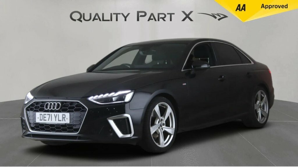Audi A4 Saloon DE71YLR Black #3
