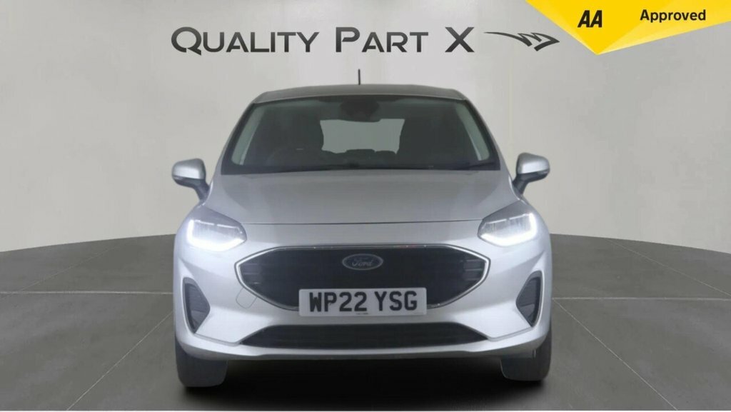 Ford Fiesta Hatchback WP22YSG Silver #2