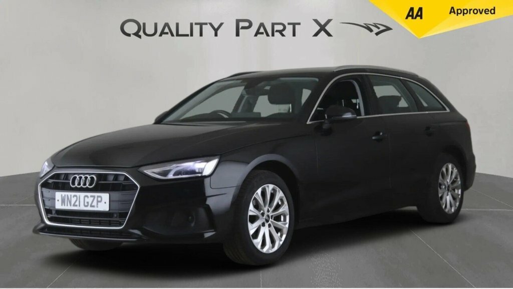 Audi A4 Avant Estate WN21GZP Black #3