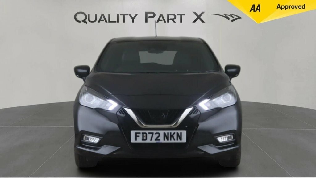 Nissan Micra Hatchback FD72NKN Black #2