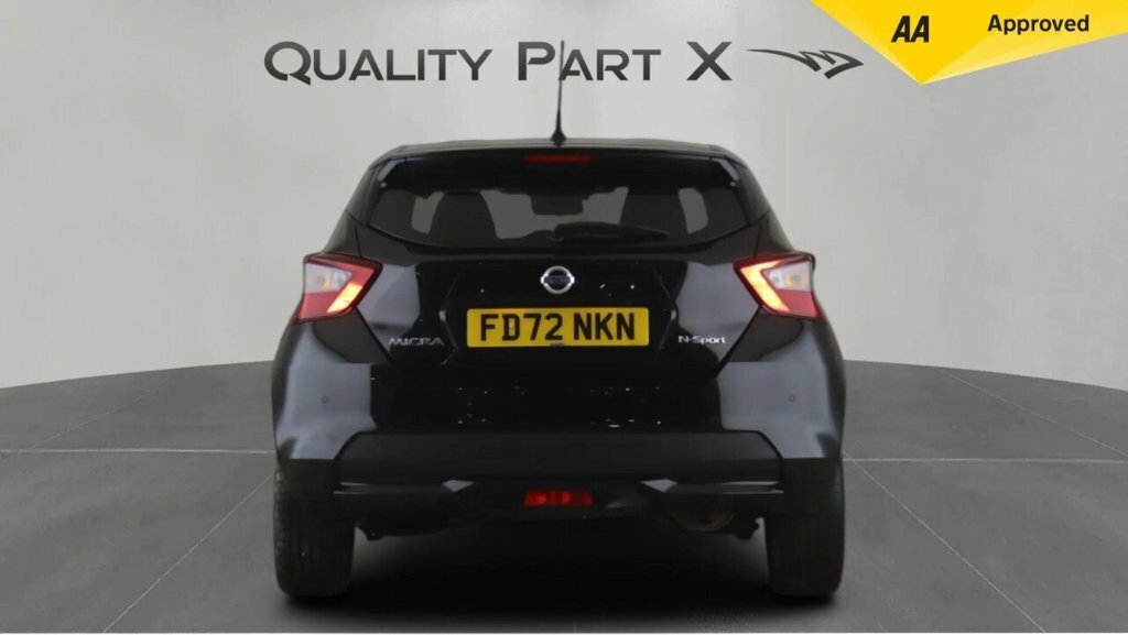 Nissan Micra Hatchback FD72NKN Black #6