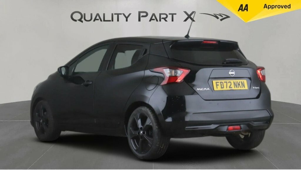 Nissan Micra Hatchback FD72NKN Black #5