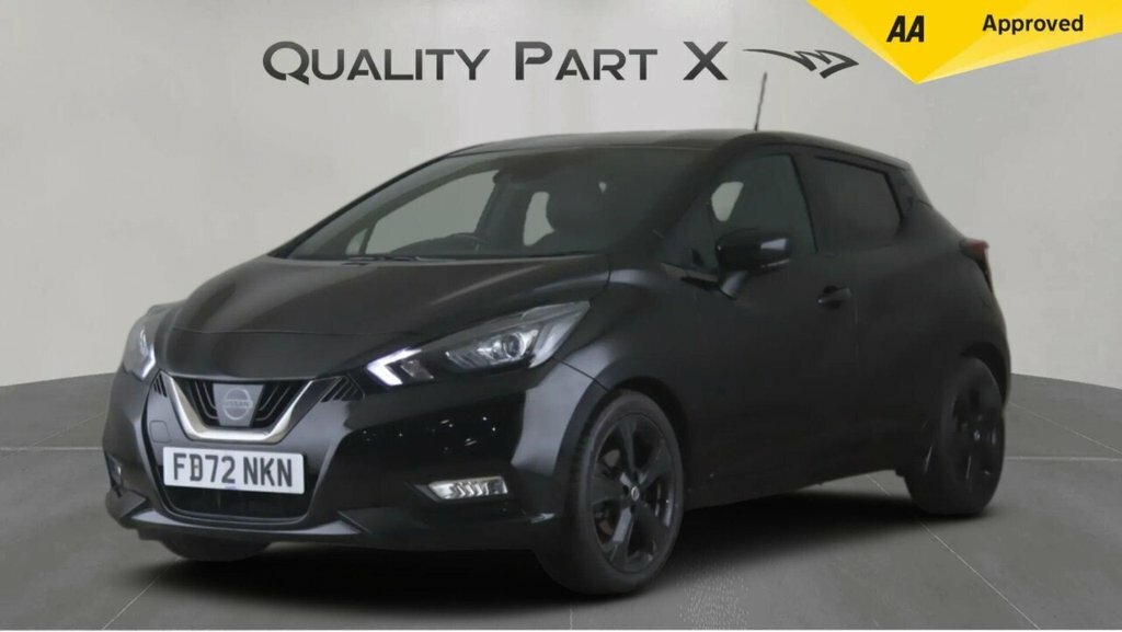 Nissan Micra Hatchback FD72NKN Black #3