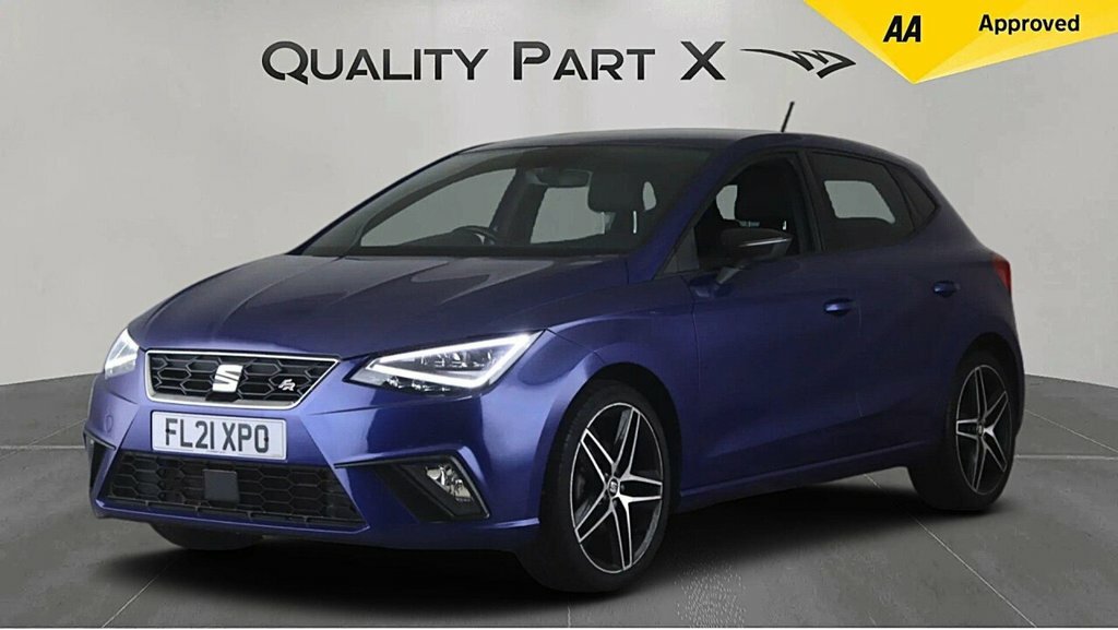 Seat Ibiza Hatchback FL21XPO Blue #3