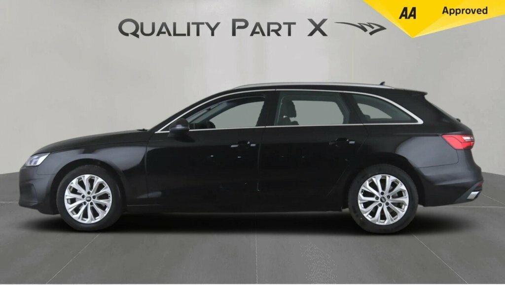 Audi A4 Avant Estate YC21FJN Black #4