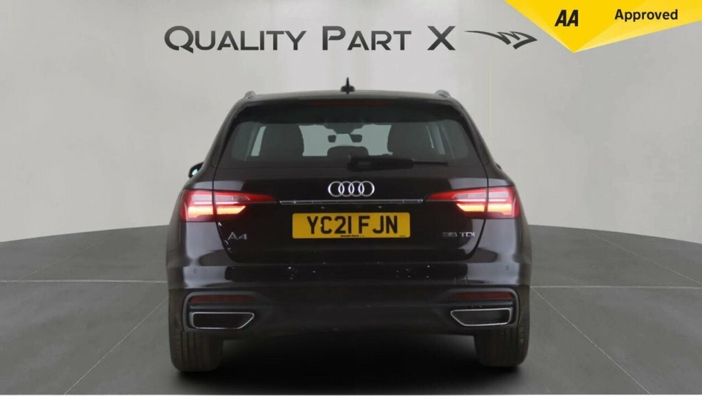 Audi A4 Avant Estate YC21FJN Black #6