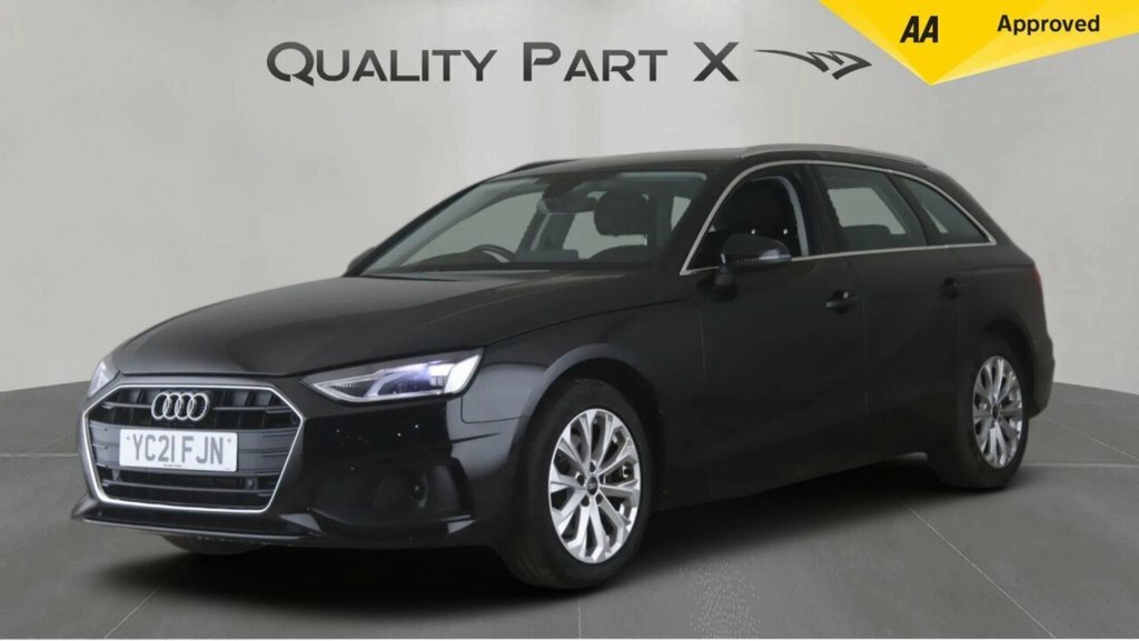 Audi A4 Avant Estate YC21FJN Black #3
