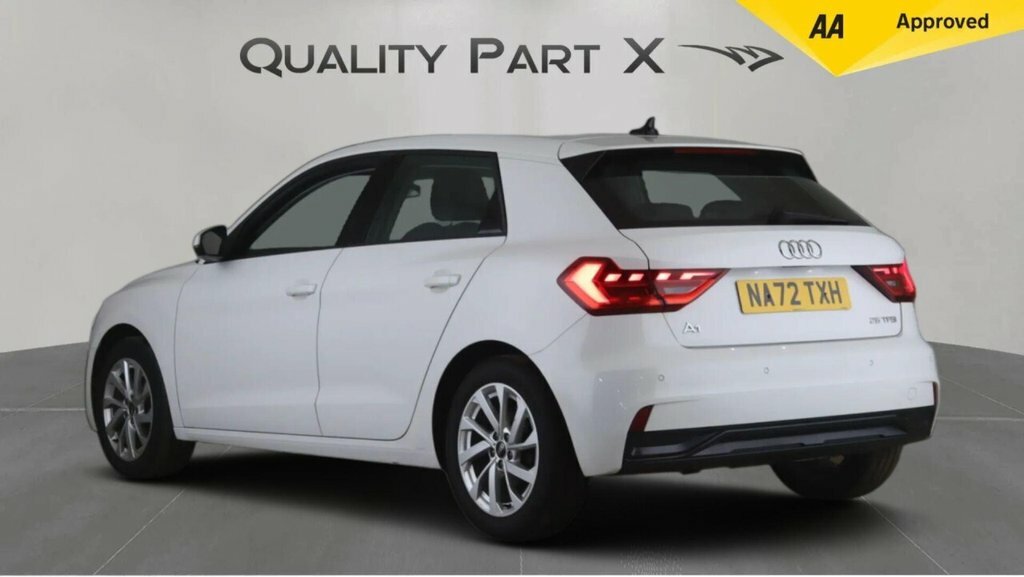 Audi A1 Hatchback NA72TXH White #5