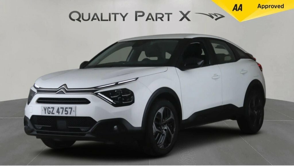 Citroen C4 Hatchback YGZ4757 White #3