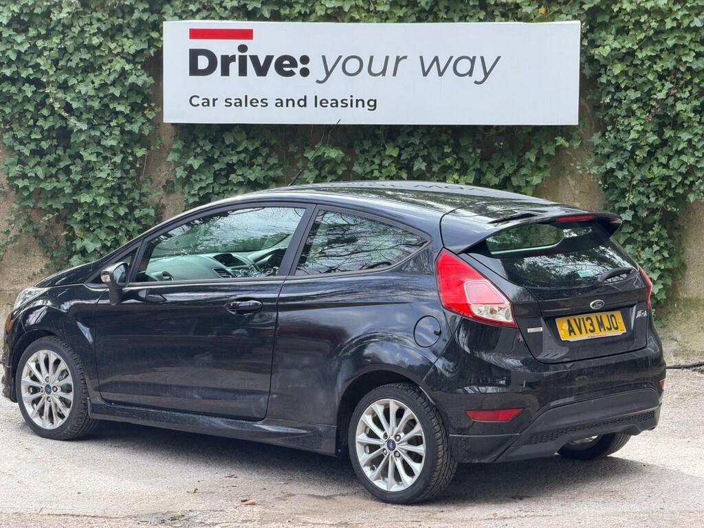 Ford Fiesta Hatchback 1.0T Ecoboost Zetec S Euro 5 Ss AV13MJO Black #6