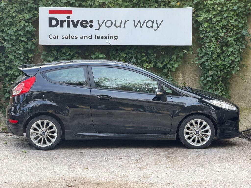 Ford Fiesta Hatchback 1.0T Ecoboost Zetec S Euro 5 Ss AV13MJO Black #5