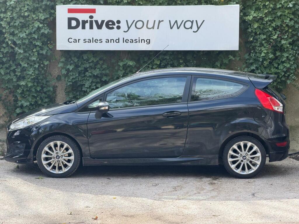 Ford Fiesta Hatchback 1.0T Ecoboost Zetec S Euro 5 Ss AV13MJO Black #4