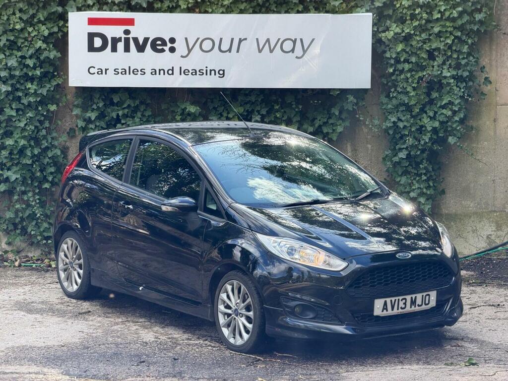 Ford Fiesta Hatchback 1.0T Ecoboost Zetec S Euro 5 Ss Black