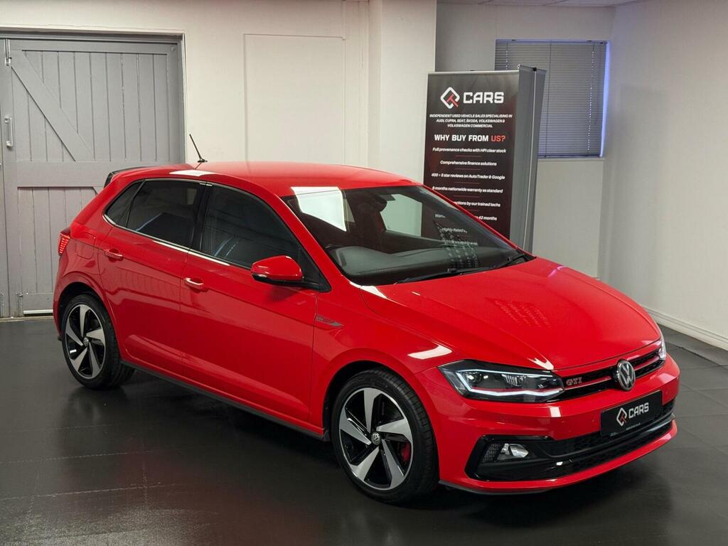 Volkswagen Polo Hatchback 2.0 Tsi Gti Dsg Euro 6 Ss 2019 WO19HAA Red #3