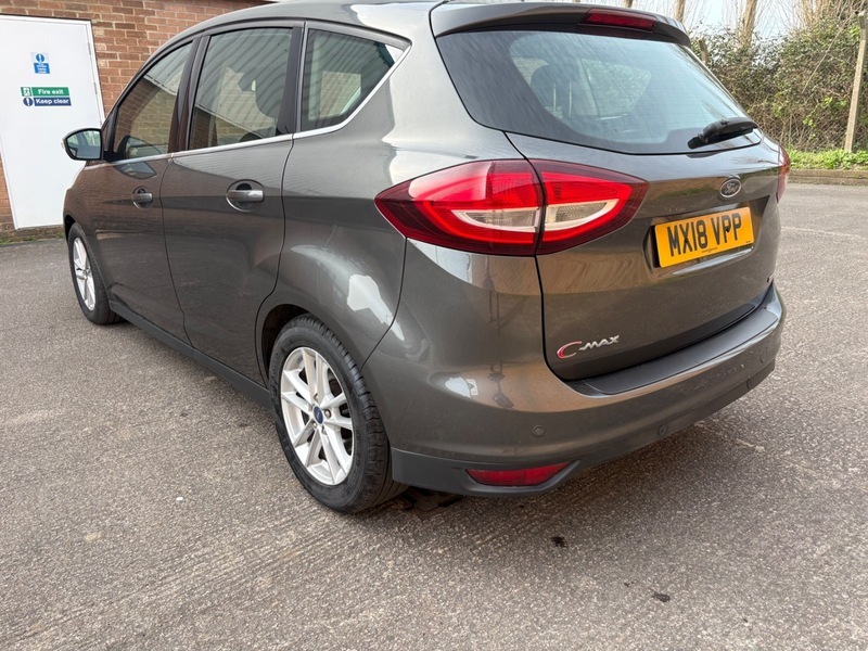 Ford C-Max 1.0T Ecoboost Zetec Mpv MX18VPP Grey #5