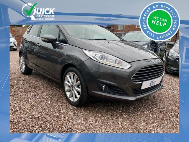 Ford Fiesta 1.0 Titanium 99 Bhp MT65DDZ Grey