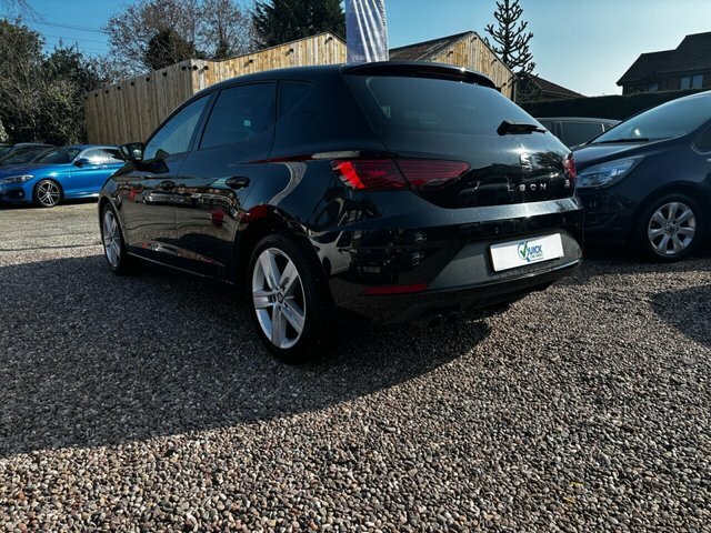 Seat Leon 1.4 Tsi Fr Technology Hatchback NA67HVZ Black #4